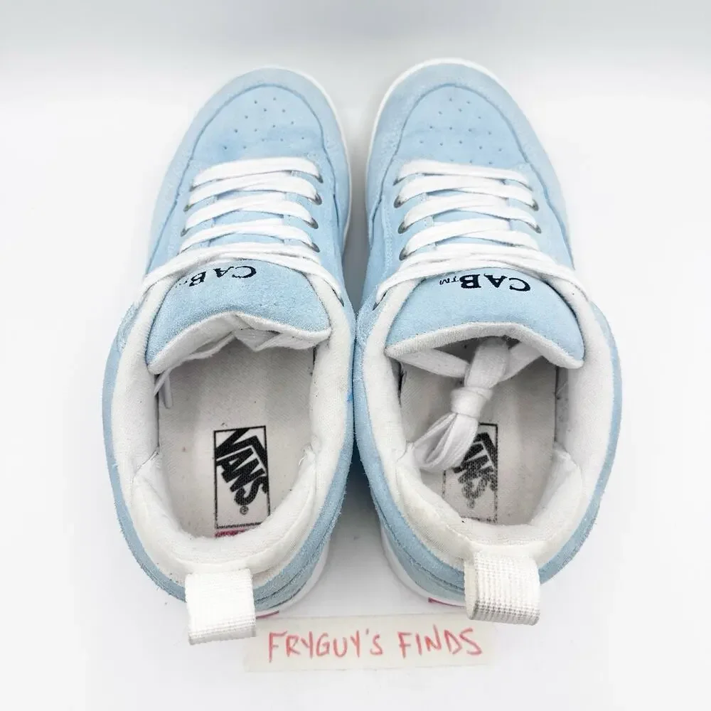 Vans Skate Cab 4 Steve Caballero Suede Sneakers Baby Blue Men’s Size 11 Shoes